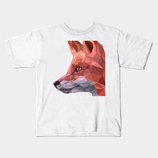 Geometric Fox (Variant 2) Kids T-Shirt